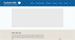 Desktop Screenshot of disabilityrms.com
